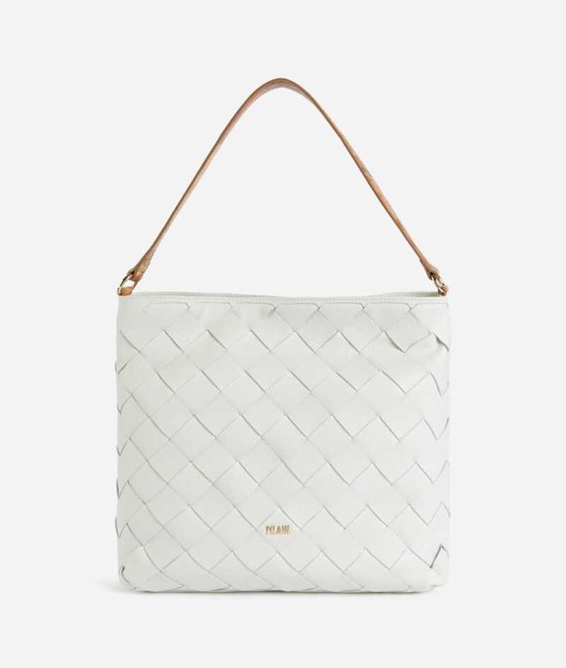 PURA LEATHER, CANTE KRAHU Hobo Ivory