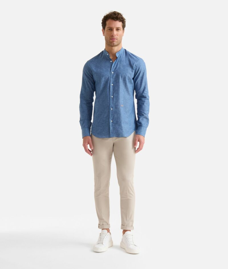 Kemishe slim fit denim blu - Image 3