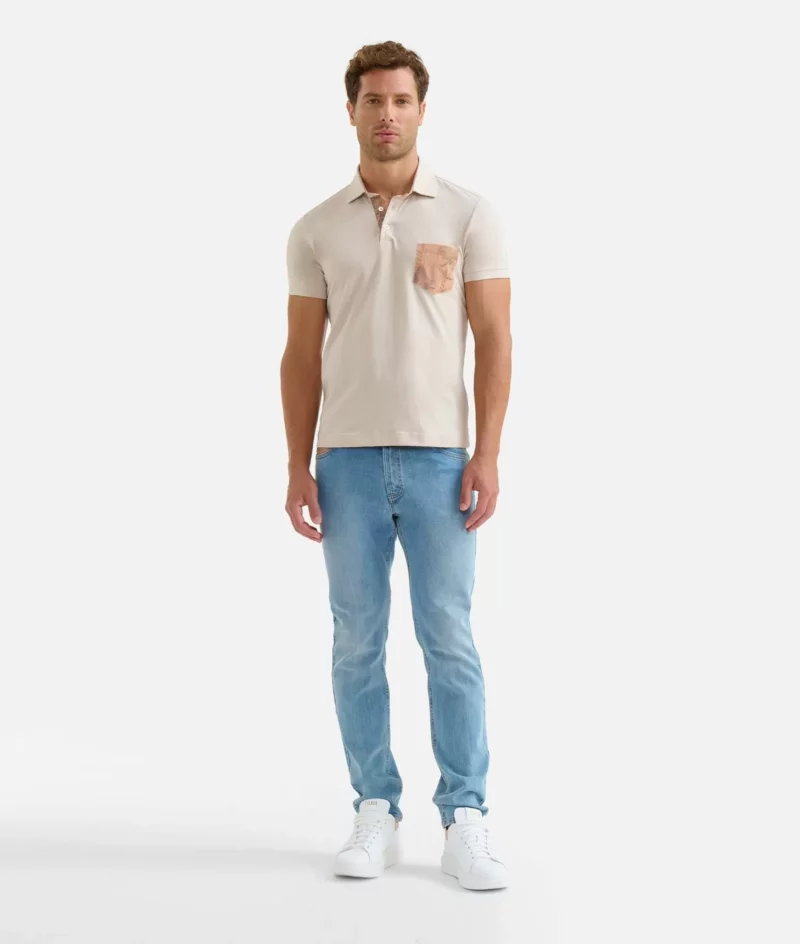 Bluze polo - sand - Image 3