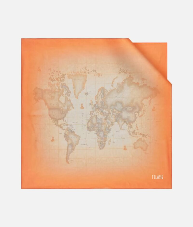 Shall Geo Gradient -75x75 Orange