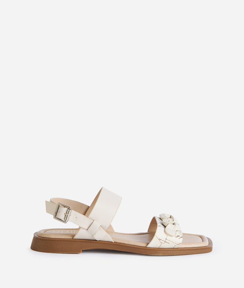 Sandale Me Zinxhir White - Image 2