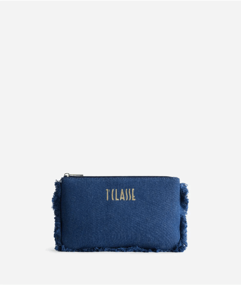 Pochete e vogel denim