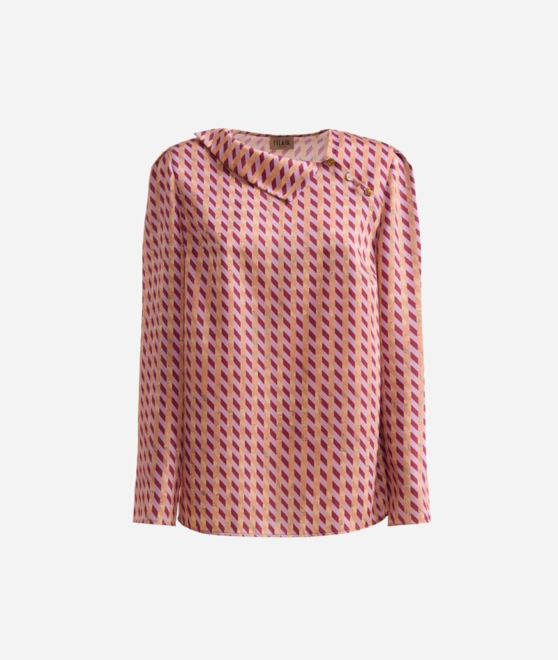 Kemishe me detaje mauve