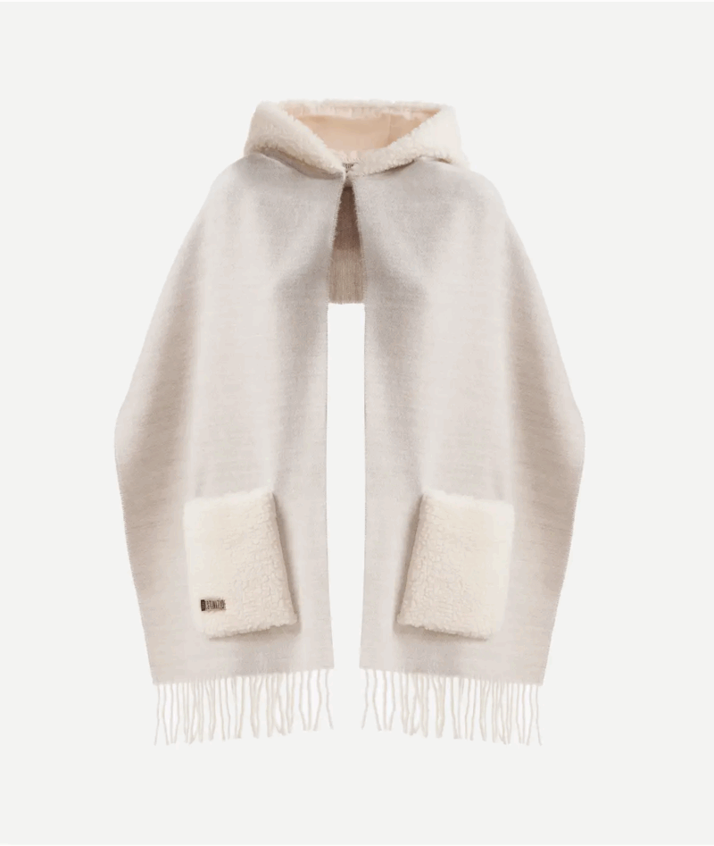 Shall i leshte me kapuc 37x200 Cream