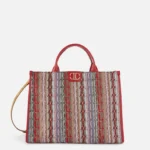 1C Jacquard cante shopping Raspberry