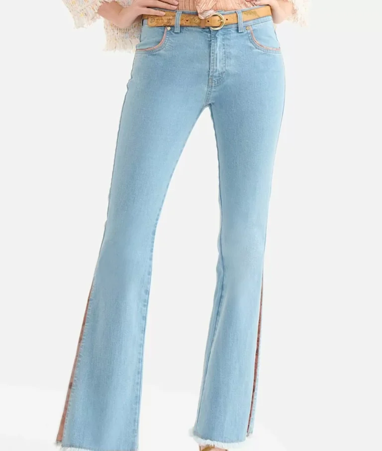 Pantallona Denim Blu Beach thumbnail 4