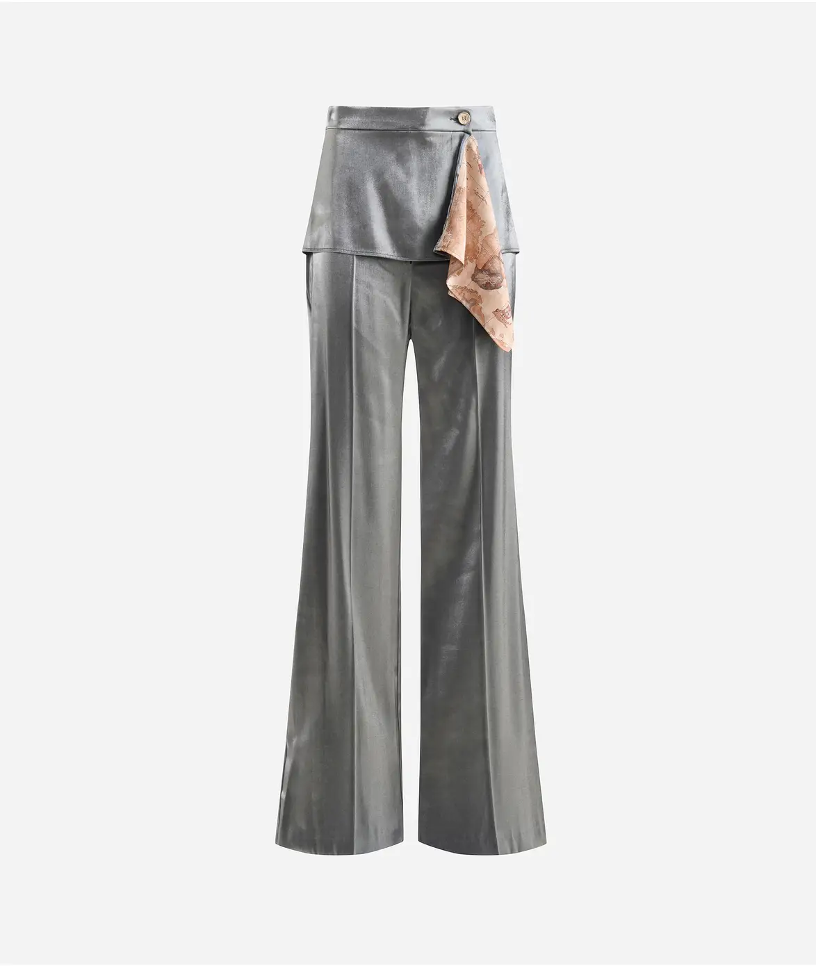 Pantallona me shkelqim Anthracite