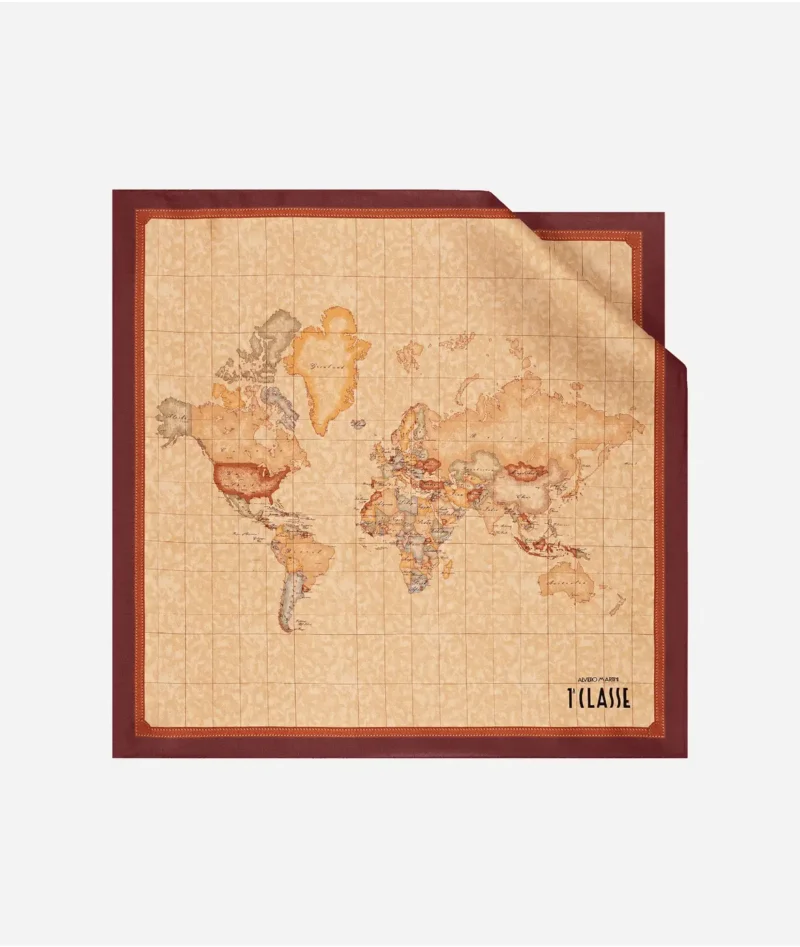 Geo Classic Shall 50x50 Mahogany