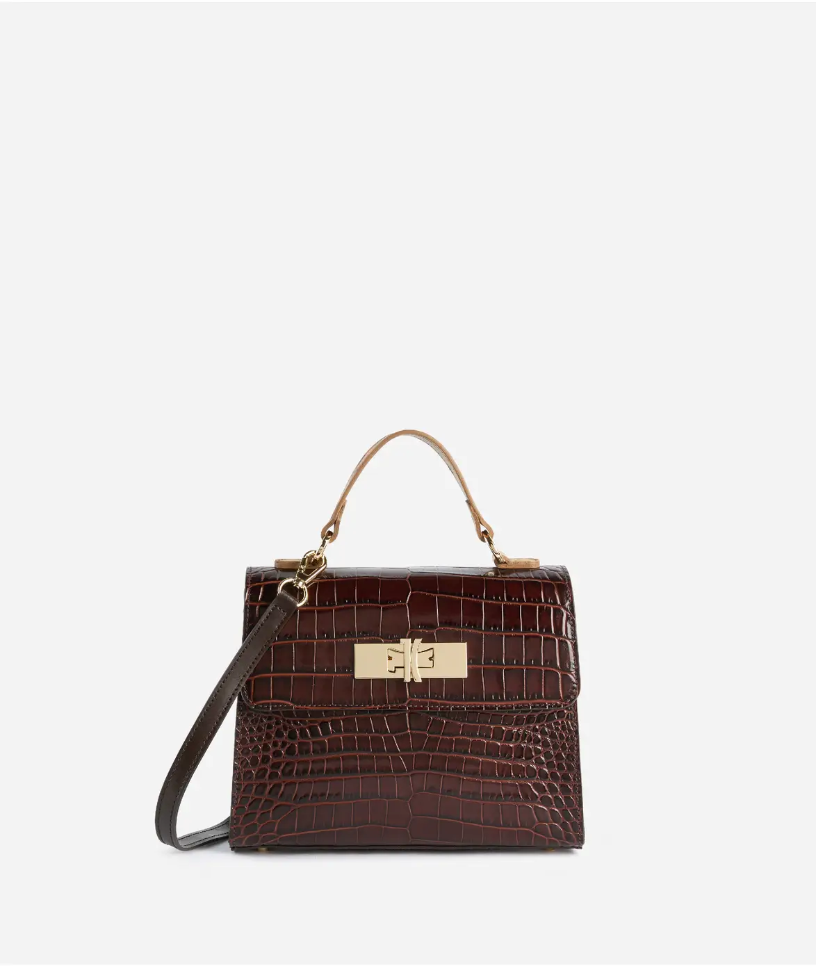 Elegance Bag Cante mini tote  Mahogany