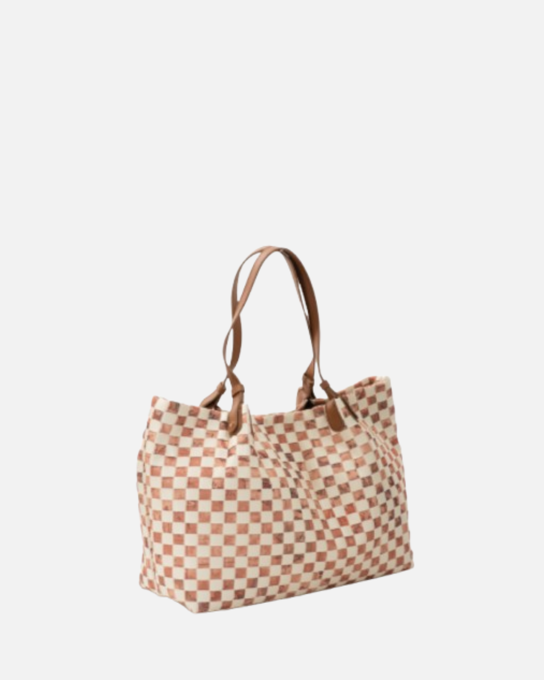 GEO TWIST Shoulder Bag Ivory