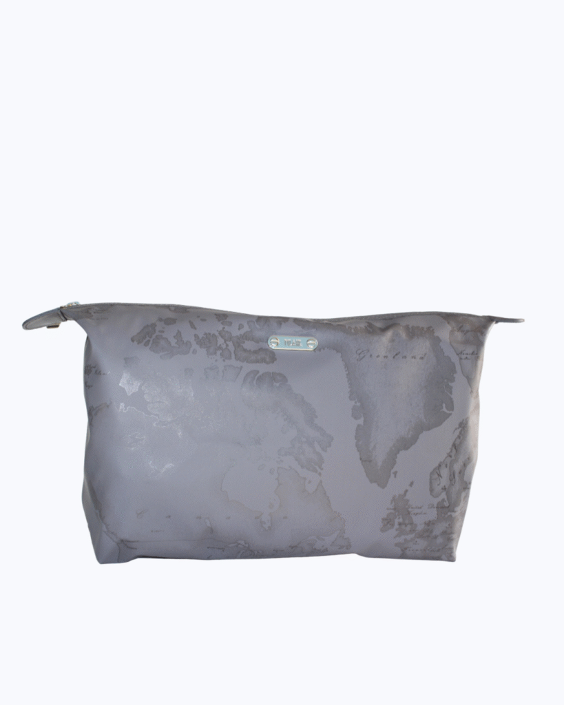 Beauty case e madhe gri e erret