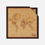 Shall 50x50 cm me kontur black