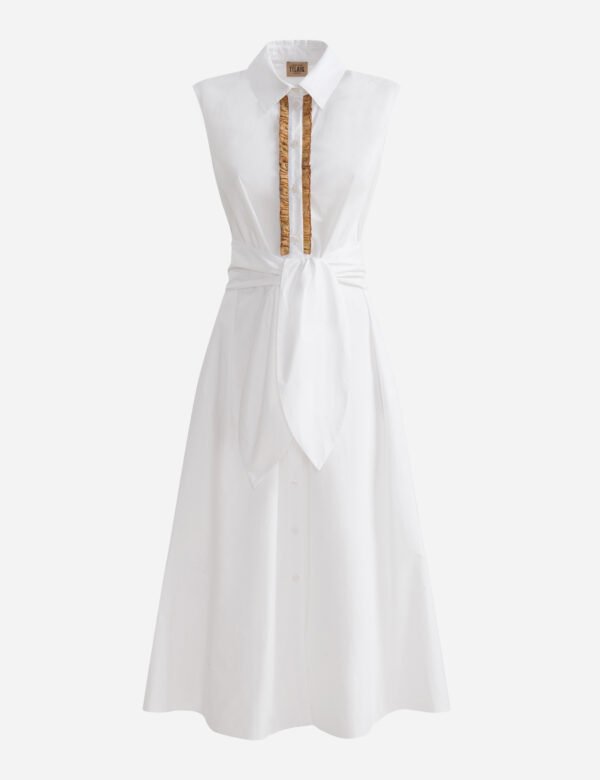 Fustan me fruda i bardhe