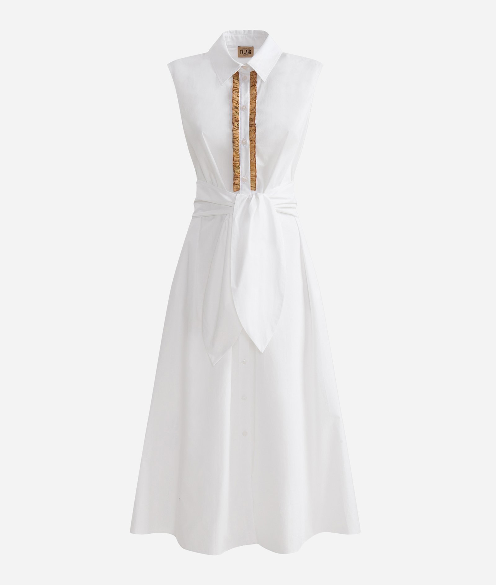 Fustan me fruda i bardhe