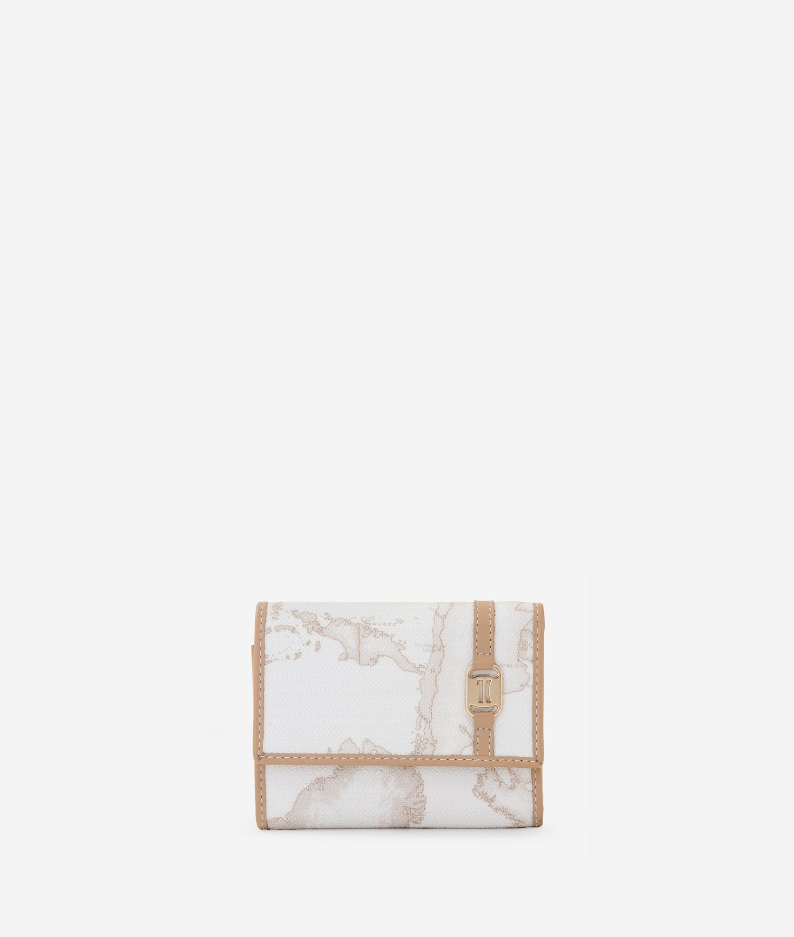 Portofol small Geo WHITE