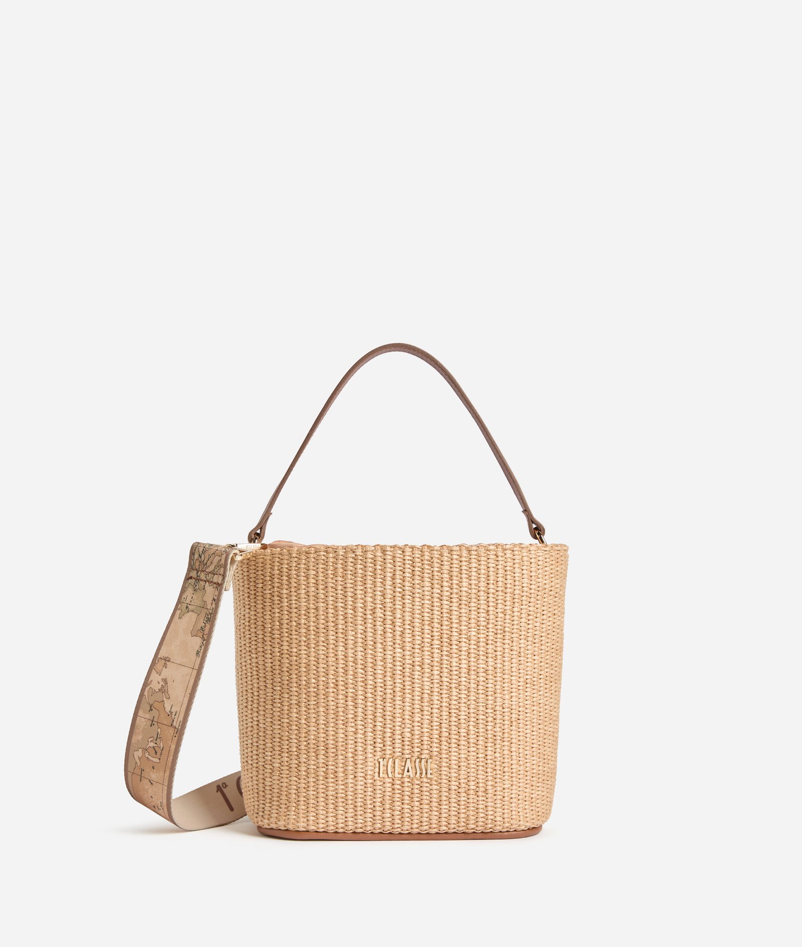 Sunny Rafia bucket bag Natural