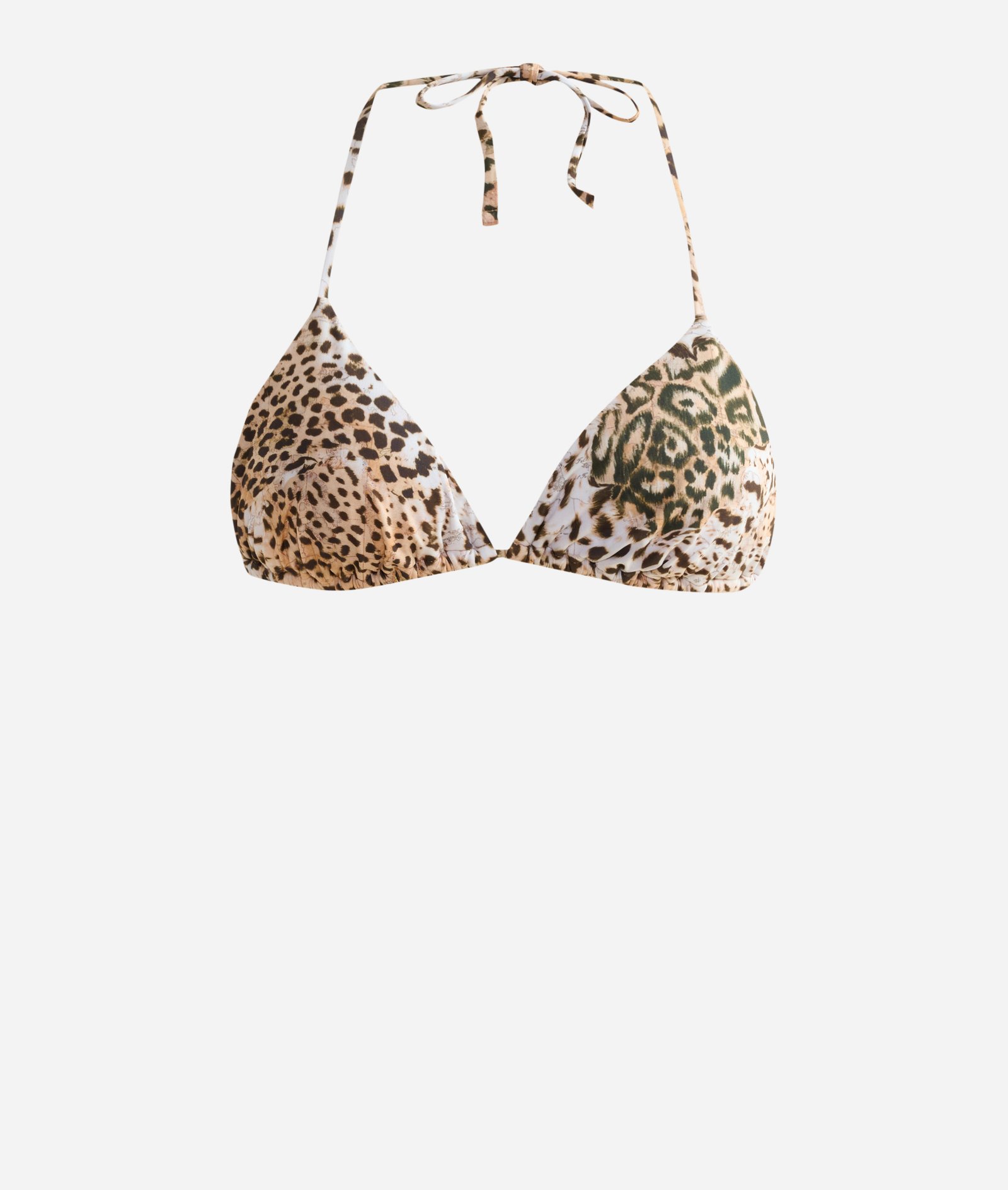Bikini trekendesh Beige Spotten