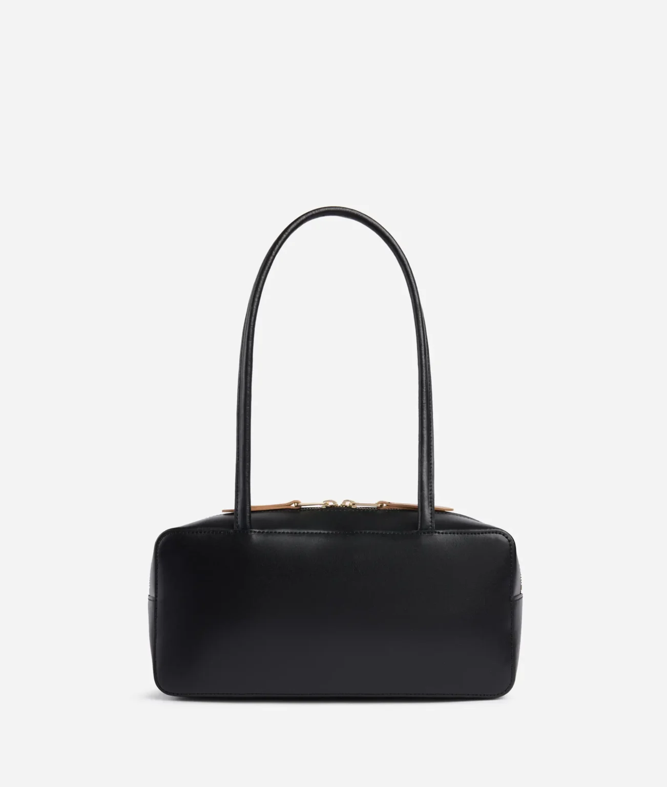 Love Charm Bag leather shoulder bag Black thumbnail 3