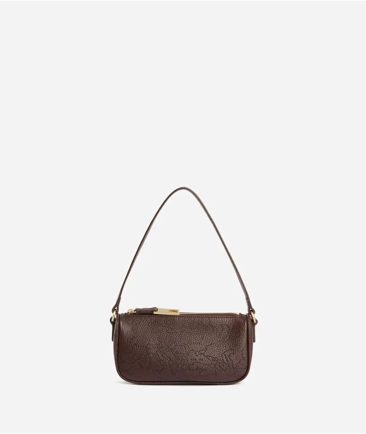 Antique Geo Leather Cante krahu KAFE