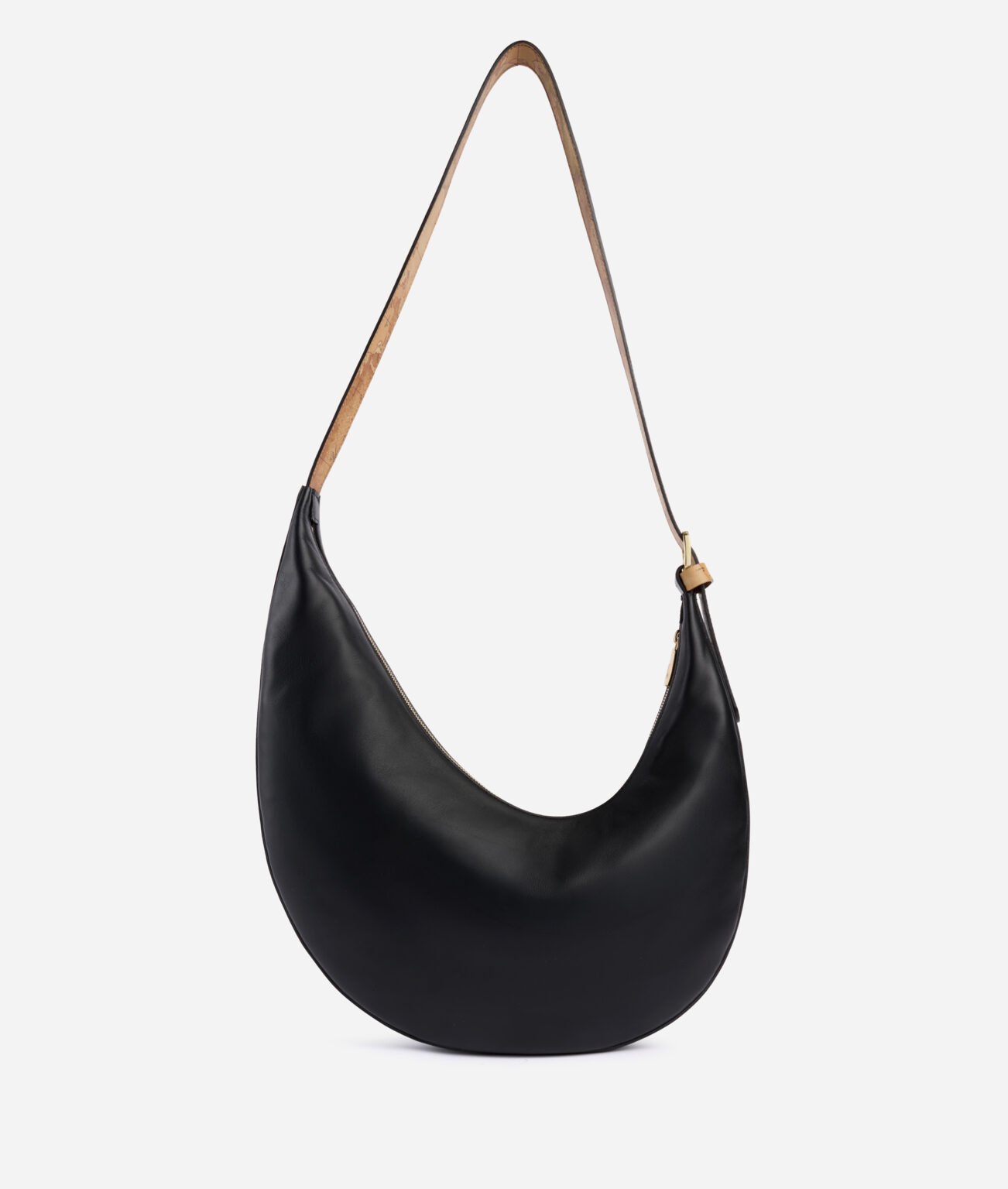 RISING MOON LEATHER BAG BLACK thumbnail 4