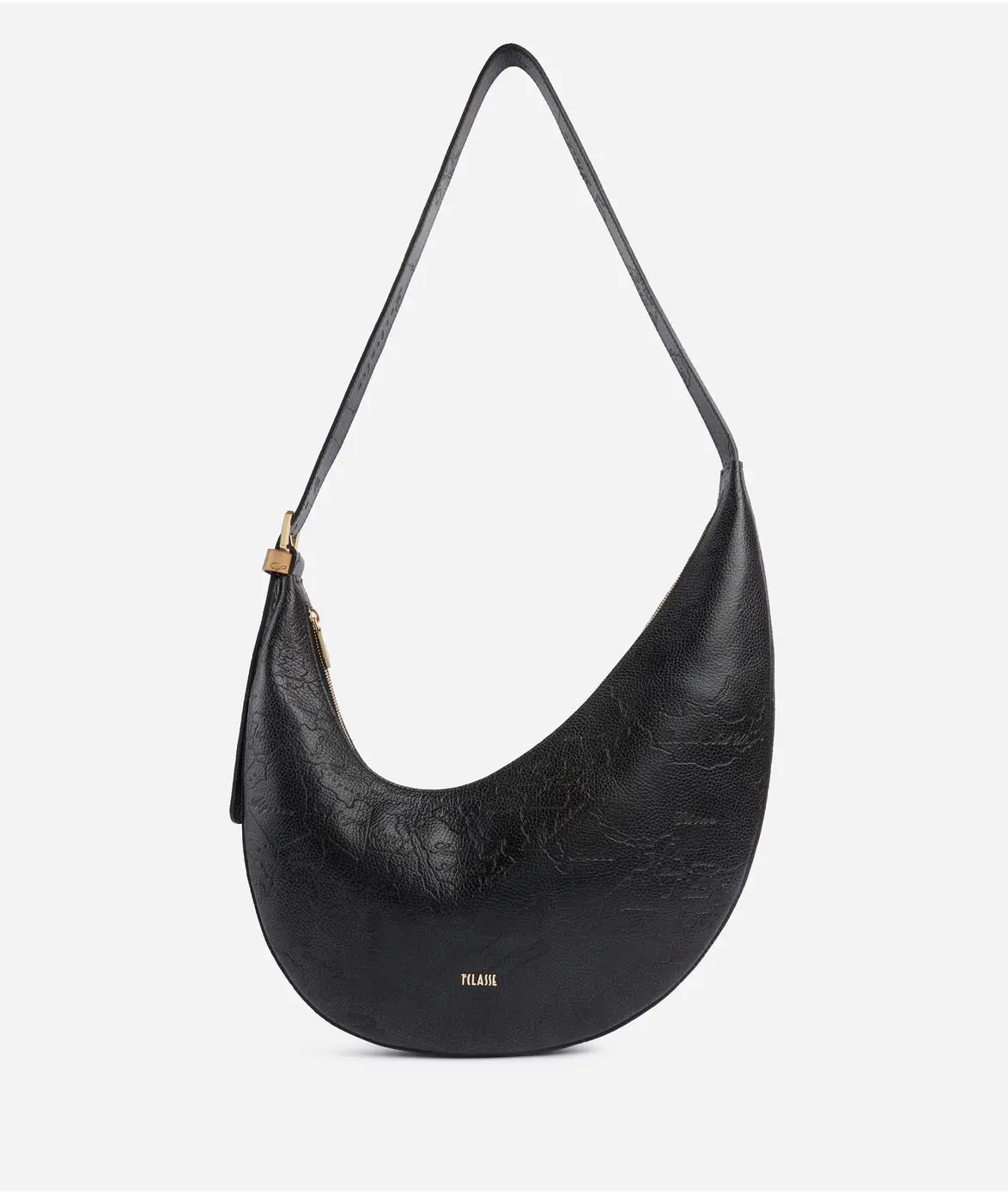 RISING MOON BAG GEO MOTIF BLACK