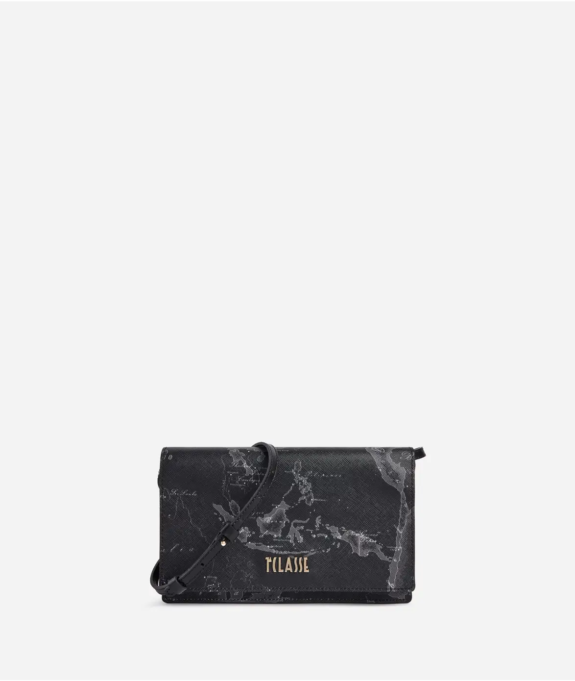 Nightfall Geo clutch Black