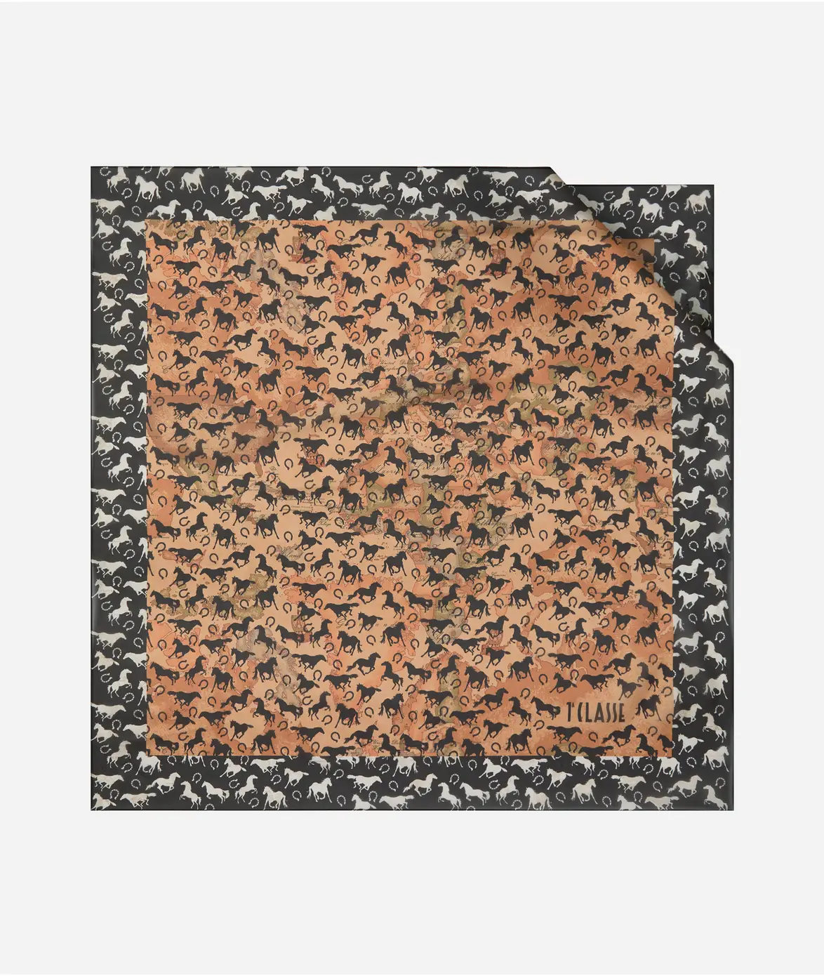 Shall Wild Geo 73x73 BLACK