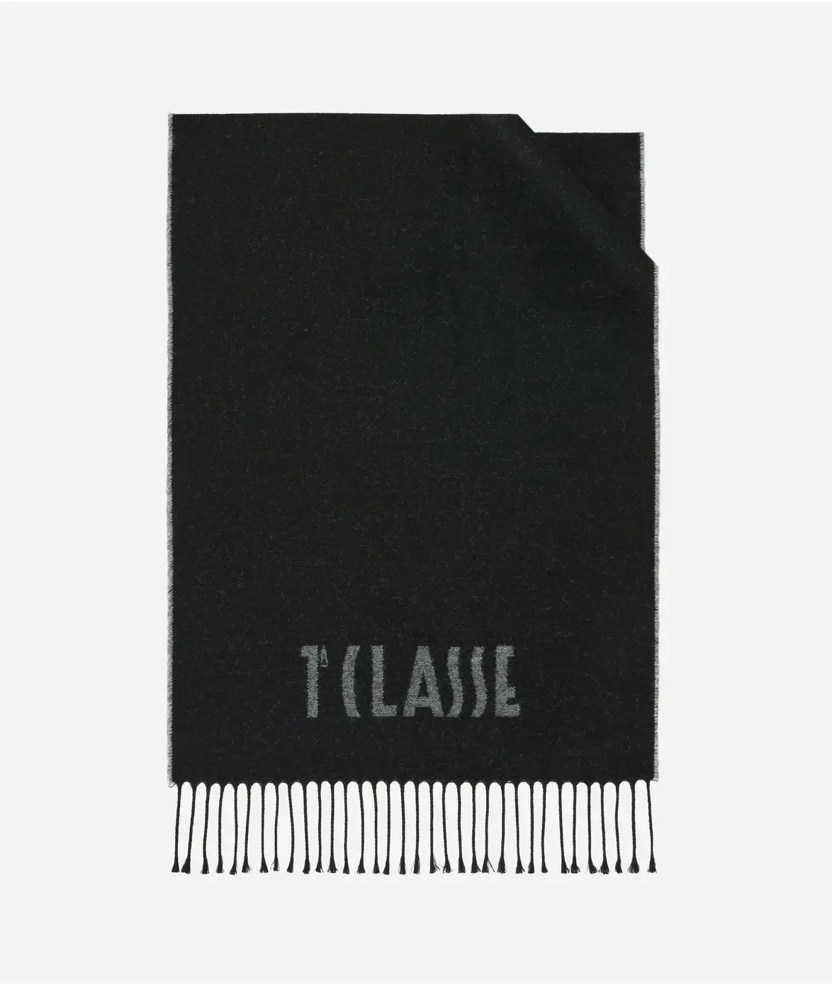 Shall leshi dhe pambuku me logo 1ᴬ Classe 40x170 Smoke Gray