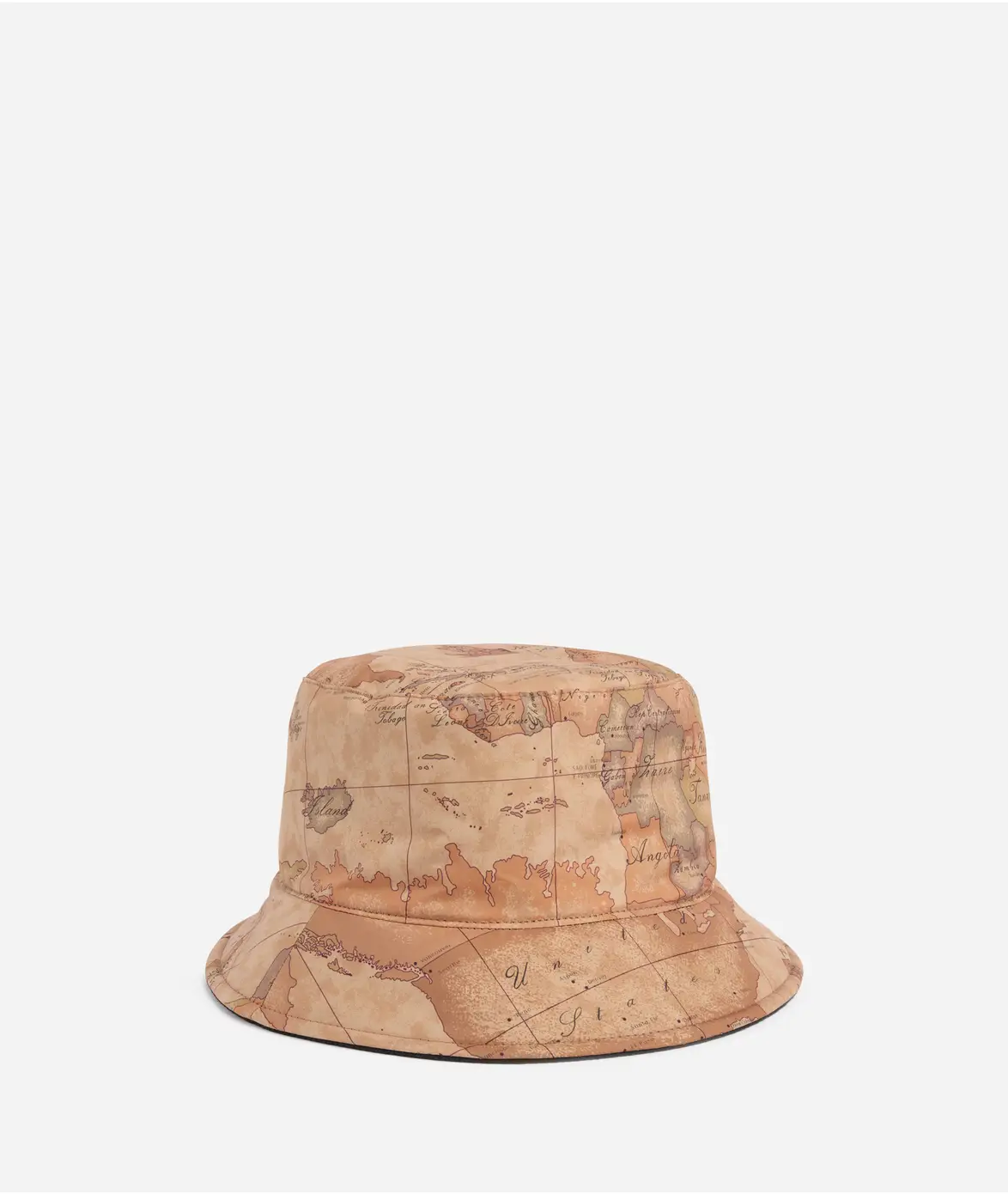Kapelë bucket e kthyeshme prej najloni dhe leshi virgin – Geo Classic & BROWN