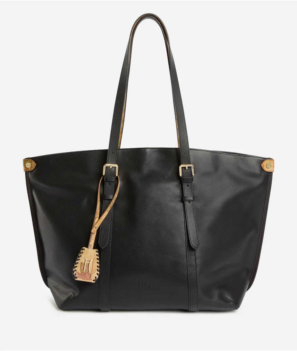 Montana Leather shopper bag Black