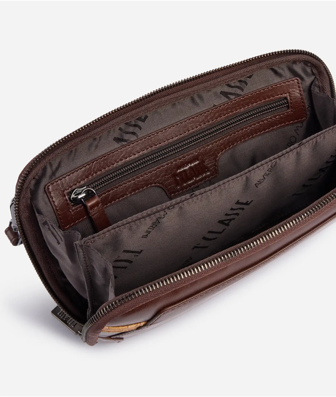 Ranger Leather carryall pouch Dark Brown thumbnail 3