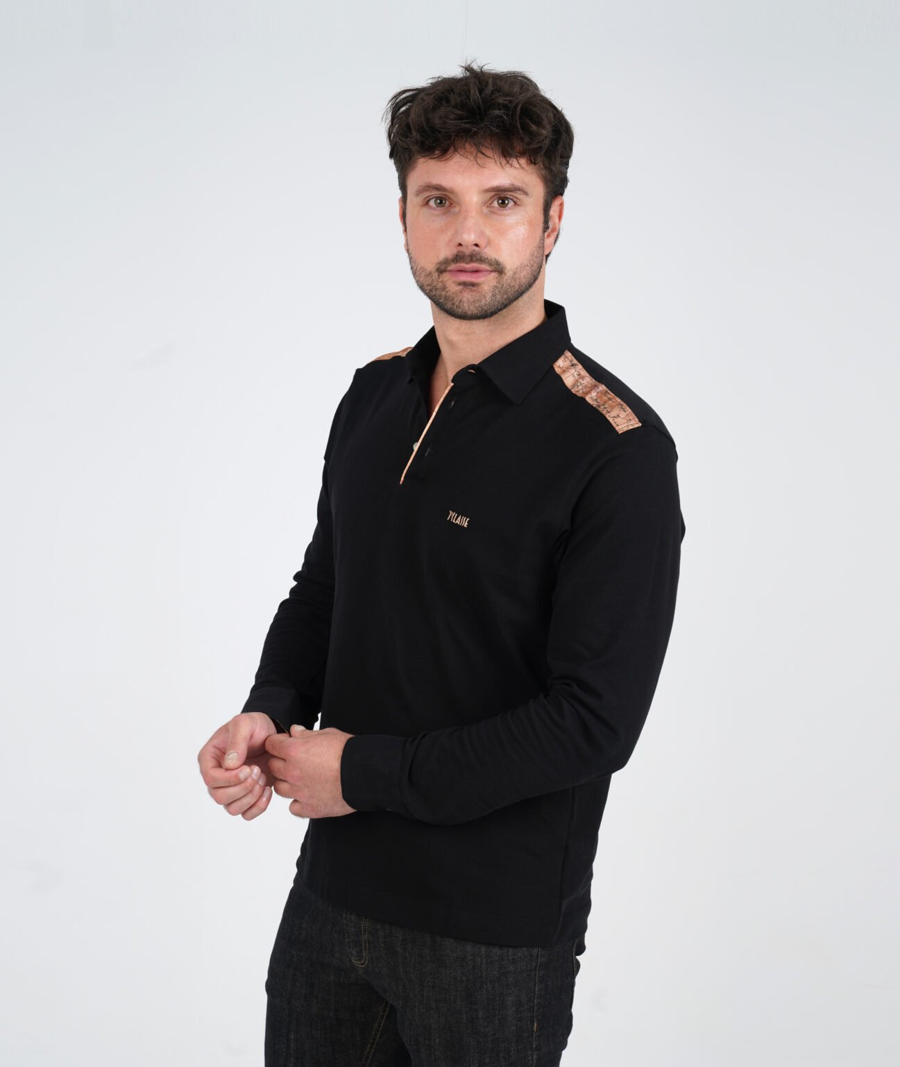 Bluze polo me detaj Geo Natural