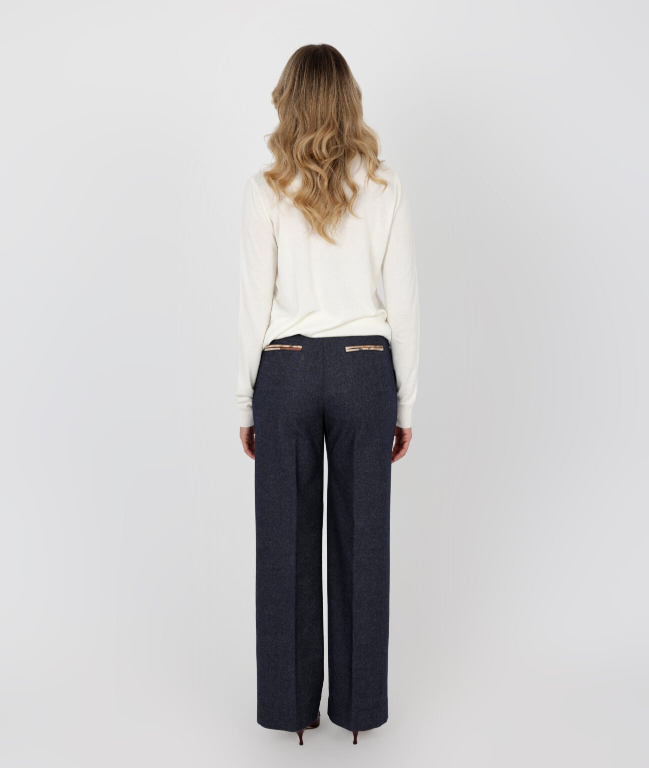 Pantallona klasike blue denim thumbnail 2